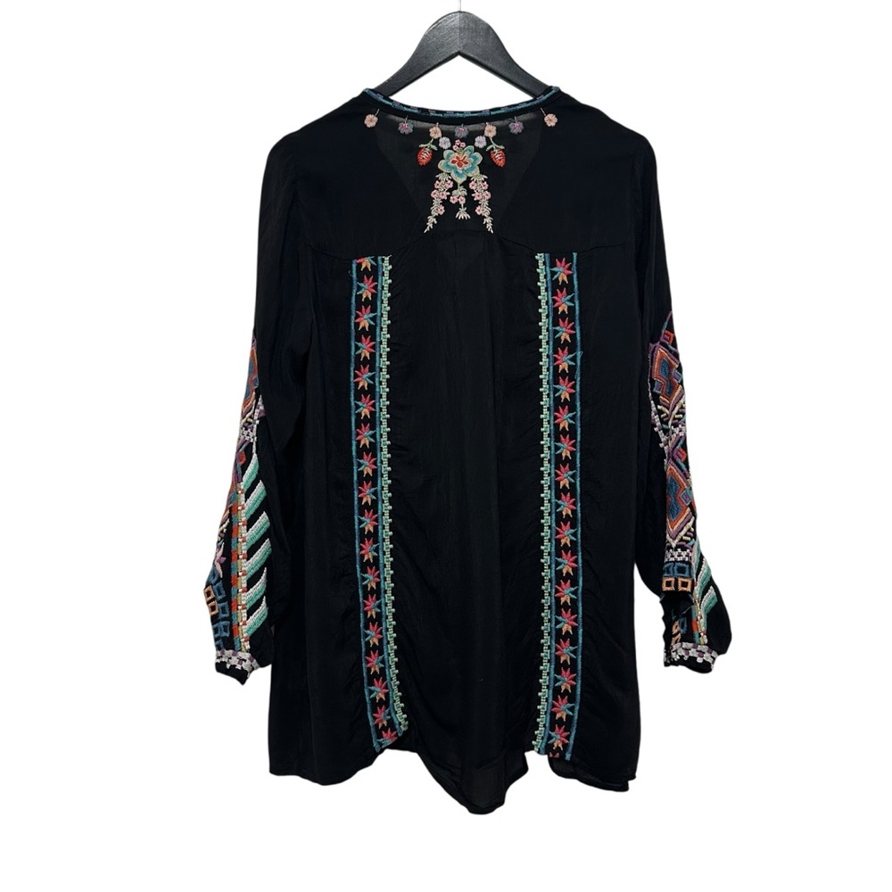 Women’s JOHNNY WAS Embroidered Bohemian Alaura Tunic Blouse - Small - Picture 9 of 13